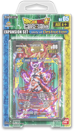 Dragon Ball Super Card Game Unity of Destruction Expansion
