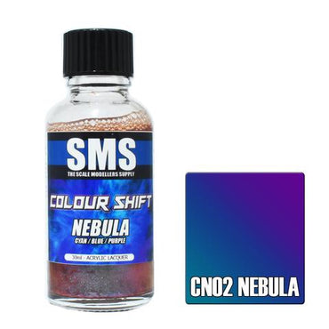 CN02 COLOUR SHIFT NEBULA (CYAN / BLUE / PURPLE) 30ML