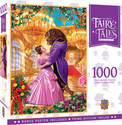 Masterpieces Puzzle Classic Fairy Tales Beauty and the Beast Puzzle 1,000 pieces