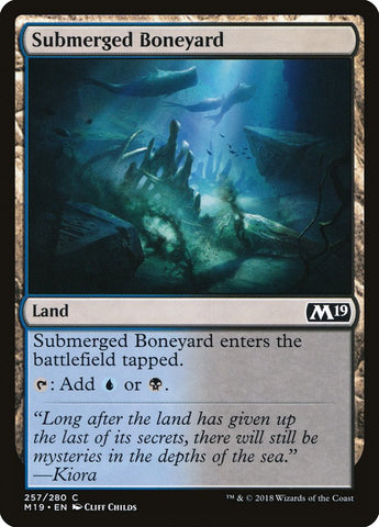 Submerged Boneyard [Core Set 2019]