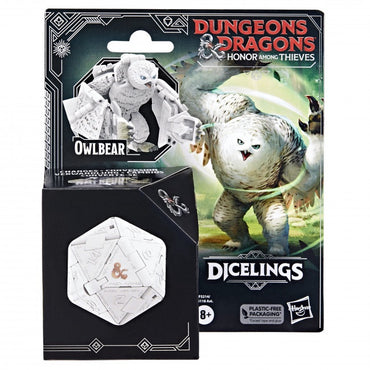 D&D Dicelings: Honor Among Thieves - White Owlbear