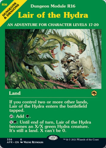 Lair of the Hydra (Dungeon Module) [Dungeons & Dragons: Adventures in the Forgotten Realms]