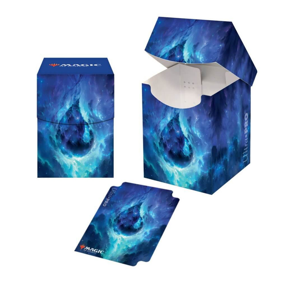 ULTRA PRO Magic: The Gathering - DECK BOX - PRO 100+ Celestial Lands - Island
