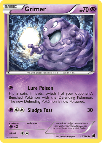 Grimer (45/116) [Black & White: Plasma Freeze]