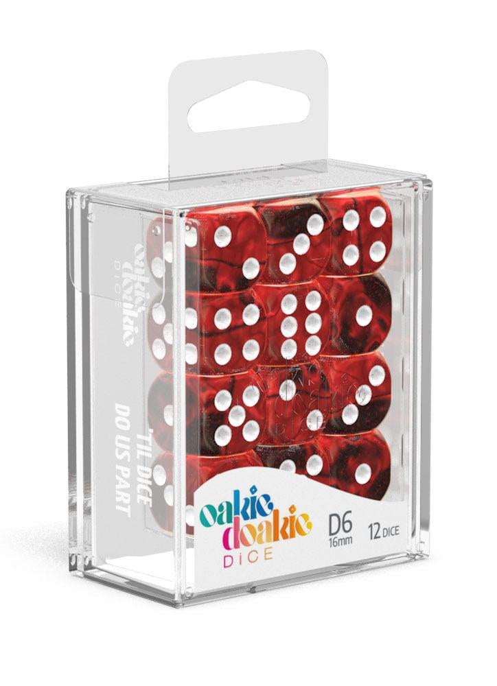 Oakie Doakie Dice D6 16 mm GemiDice - Vampire