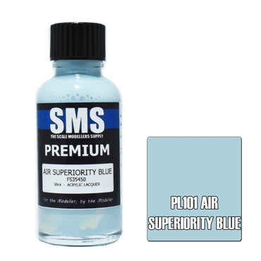 PL101 Premium Acrylic Lacquer AIR SUPERIORITY BLUE 30ml