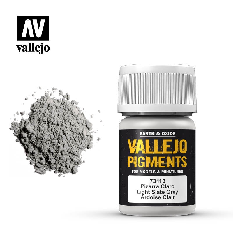Vallejo 73113 Pigments Light Slate Grey 30 ml