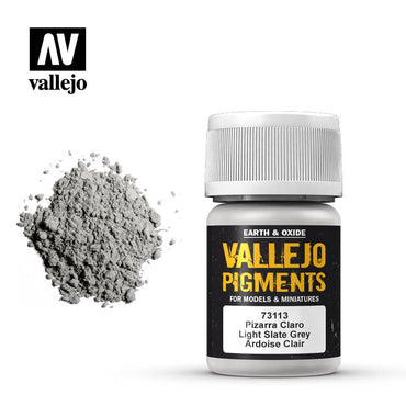 Vallejo 73113 Pigments Light Slate Grey 30 ml