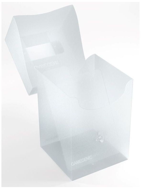 Gamegenic Deck Holder Holds 100 Sleeves Deck Box Clear