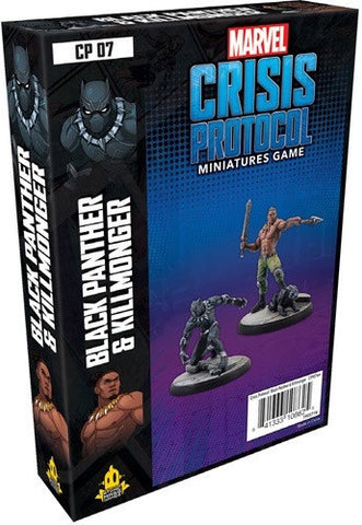 Marvel Crisis Protocol Black Panther and Killmonger Character Pack