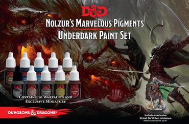 D&D Nolzur's Marvelous Pigments Underdark Paint set
