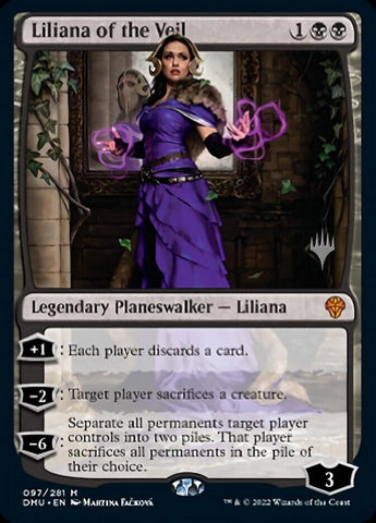 Liliana of the Veil (Promo Pack) [Dominaria United Promos]