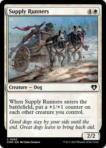 Supply Runners [Commander Masters]