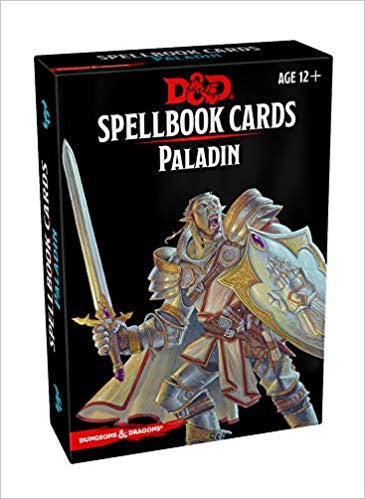 D&D Spellbook Cards Paladin Deck (69 cards) Revised Edition