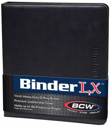 BCW Album Binder LX Black