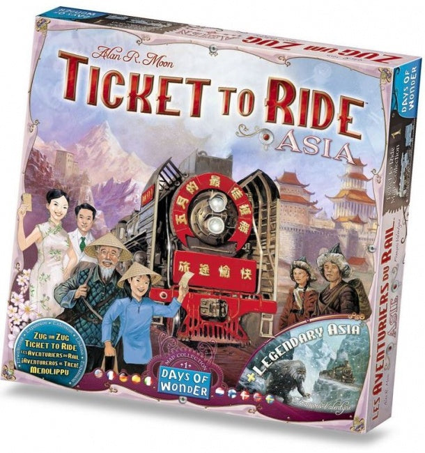 Ticket to Ride Map Collection Volume 1 Asia