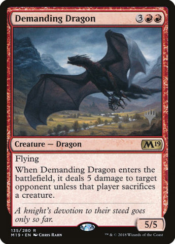 Demanding Dragon (Promo Pack) [Core Set 2019 Promos]