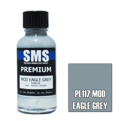 PL117 PREMIUM Acrylic Lacquer MOD EAGLE GREY FS36176 30ML