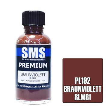 PL192 Premium Acrylic Lacquer BRAUNVIOLETT RLM81 30ml