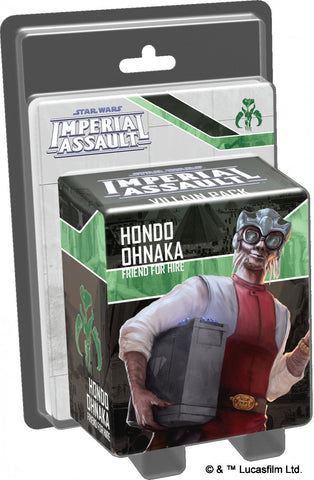 Star Wars Imperial Assault - Hondo Ohnaka Vilain Pack