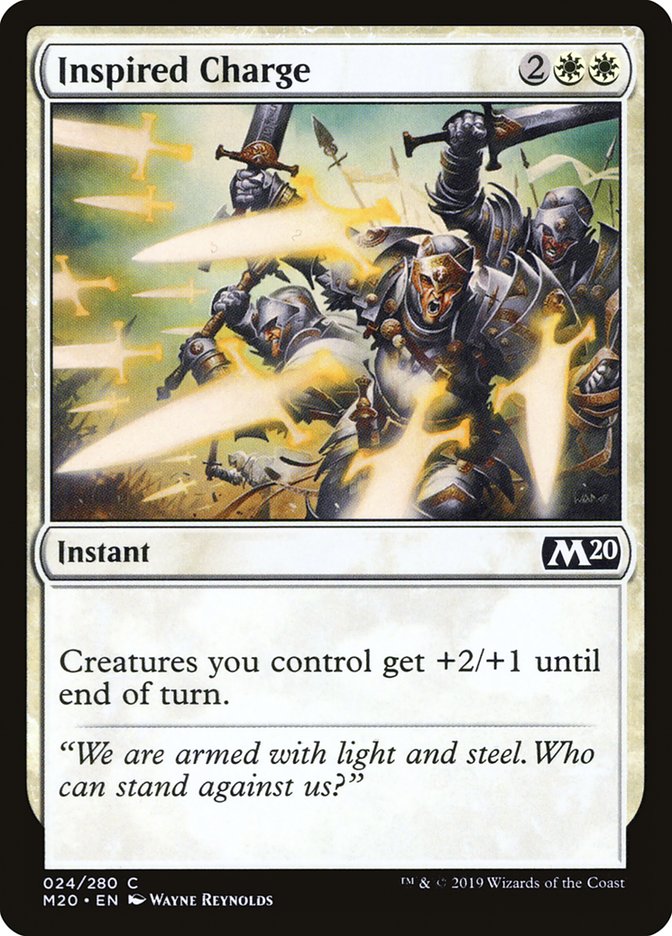 Inspired Charge [Core Set 2020]