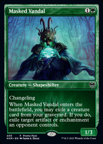 Masked Vandal (Promo Pack) [Kaldheim Promos]