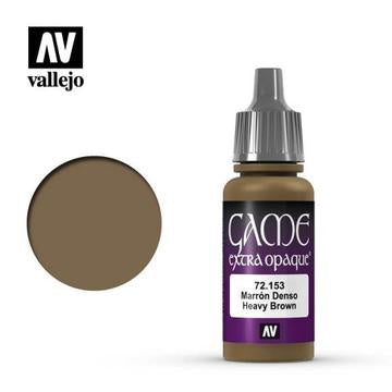 Vallejo Game Colour Extra Opaque Heavy Brown 17 ml