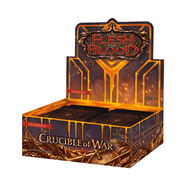 Flesh and Blood Crucible of War Unlimited Booster Display