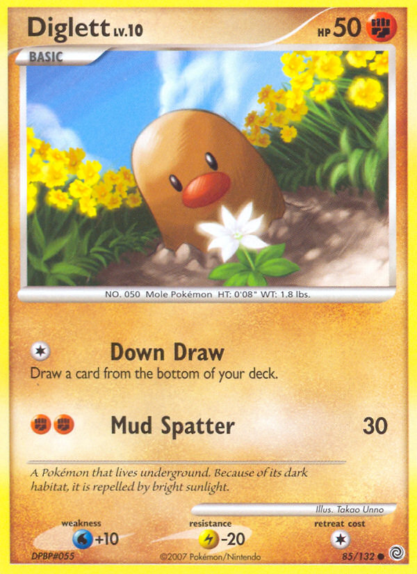 Diglett (85/132) [Diamond & Pearl: Secret Wonders]