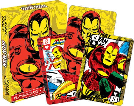 Marvel Iron Man Comics Playing Cards
