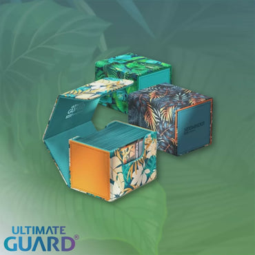 Ultimate Guard 2023 Exclusive Sidewinder 100+ Floral Places - Rainforest Green