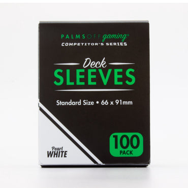 Pearl White - Competitor's Series Deck Sleeves 100pc