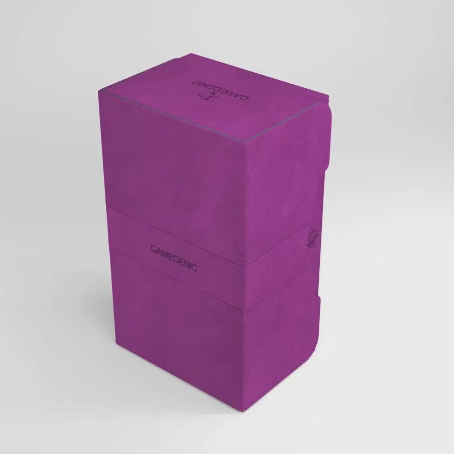 Gamegenic Stronghold 200+ Convertible Purple Deck Box