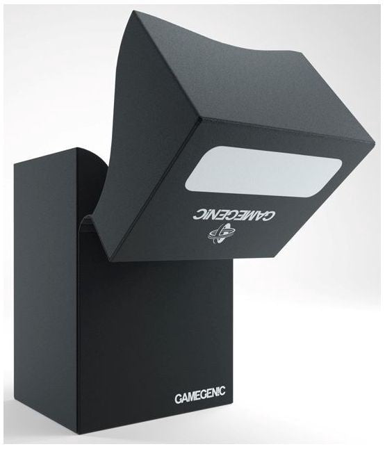 Gamegenic Deck Holder Holds 80 Sleeves Deck Box Black