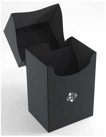 Gamegenic Deck Holder Holds 80 Sleeves Deck Box Black