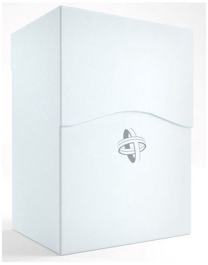 Gamegenic Deck Holder Holds 80 Sleeves Deck Box White