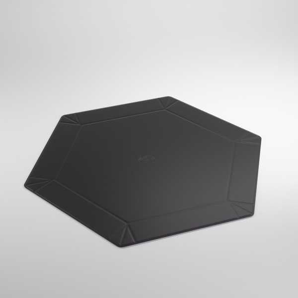 Gamegenic Magnetic Dice Tray Hexagonal Black/Purple