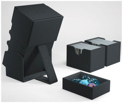 Gamegenic Stronghold Holds 200 Sleeves Convertible Deck Box Black