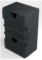 Gamegenic Stronghold Holds 200 Sleeves Convertible Deck Box Black