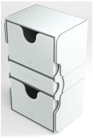 Gamegenic Stronghold Holds 200 Sleeves Convertible Deck Box White