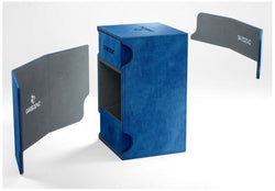 Gamegenic Watchtower Holds 100 Sleeves Convertible Deck Box Blue