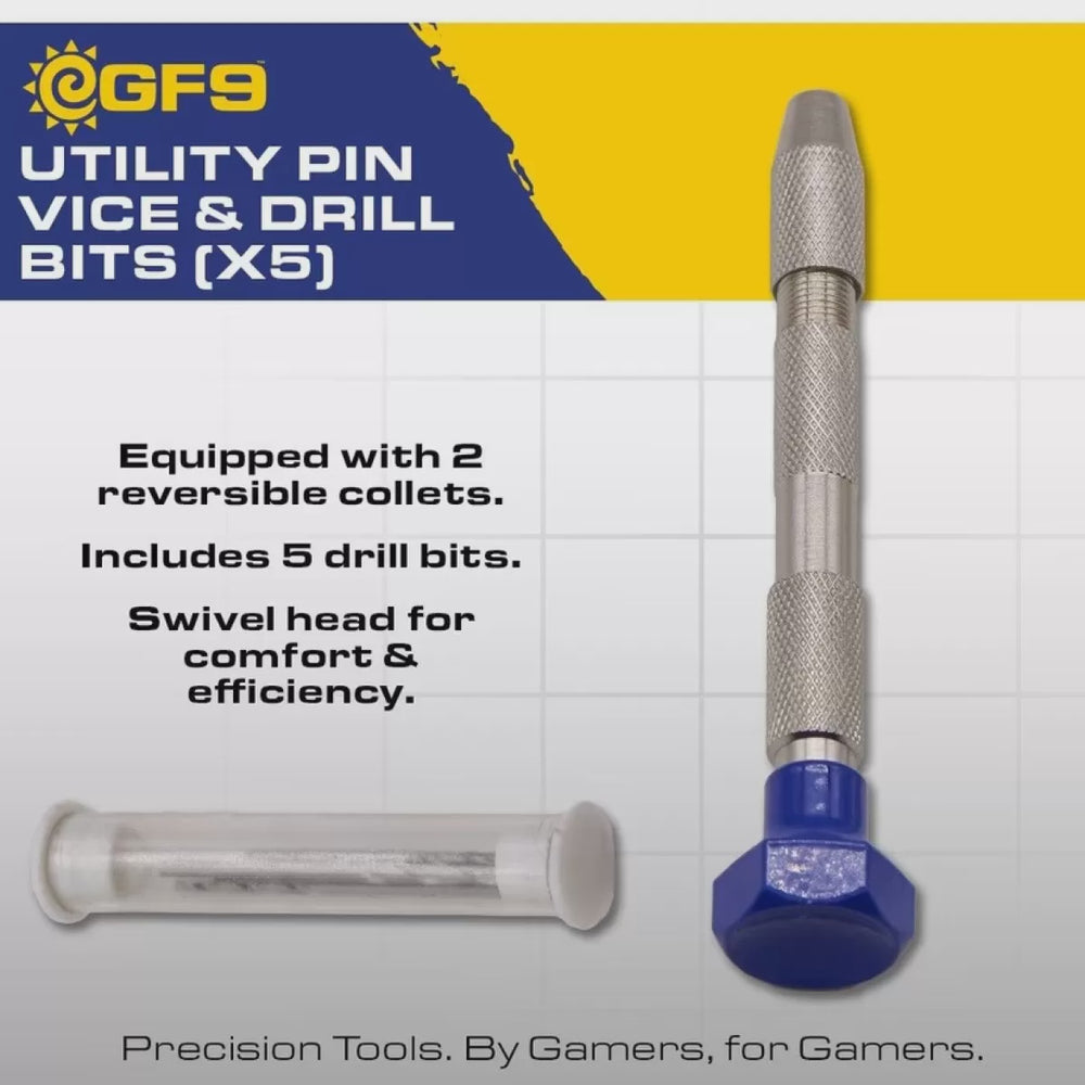 Precision Hobby Tools - Utility Pin Vice & Drill Bits