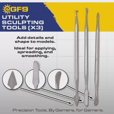 Precision Hobby Tools - Utility Sculpting Tools (3)