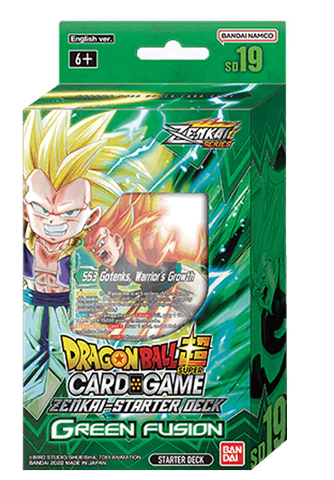 DRAGON BALL SUPER CARD GAME Starter Deck 19 -GREEN FUSION- [DBS-SD19]