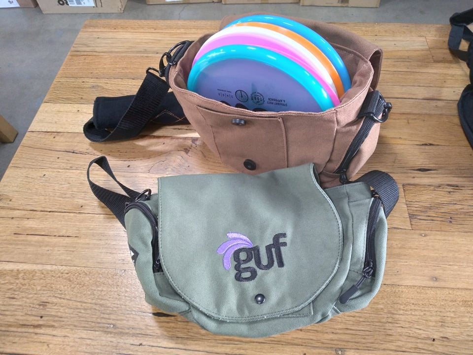 Guf Satchel Disc Golf Bag - Brown