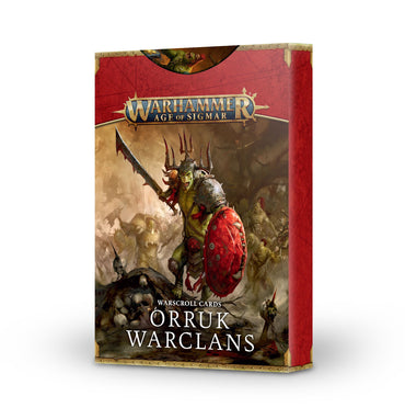 89-04 WARSCROLL CARDS:  ORRUK WARCLANS