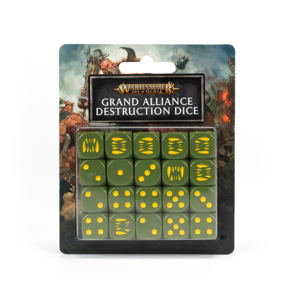 80-23 AOS: GRAND ALLIANCE DESTRUCTION DICE SET