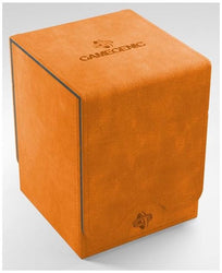 Gamegenic Squire Holds 100 Sleeves Convertible Deck Box Orange