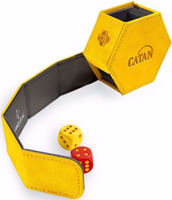 Gamegenic Catan Accessories Yellow Dice Hexatower