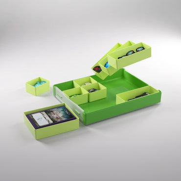 Gamegenic Token Silo Convertible Card Dice Tray Green